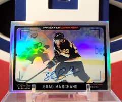Brad Marchand 2021-22 - Photo Driven Autograph O-Pee-Chee Platinum Upper Deck